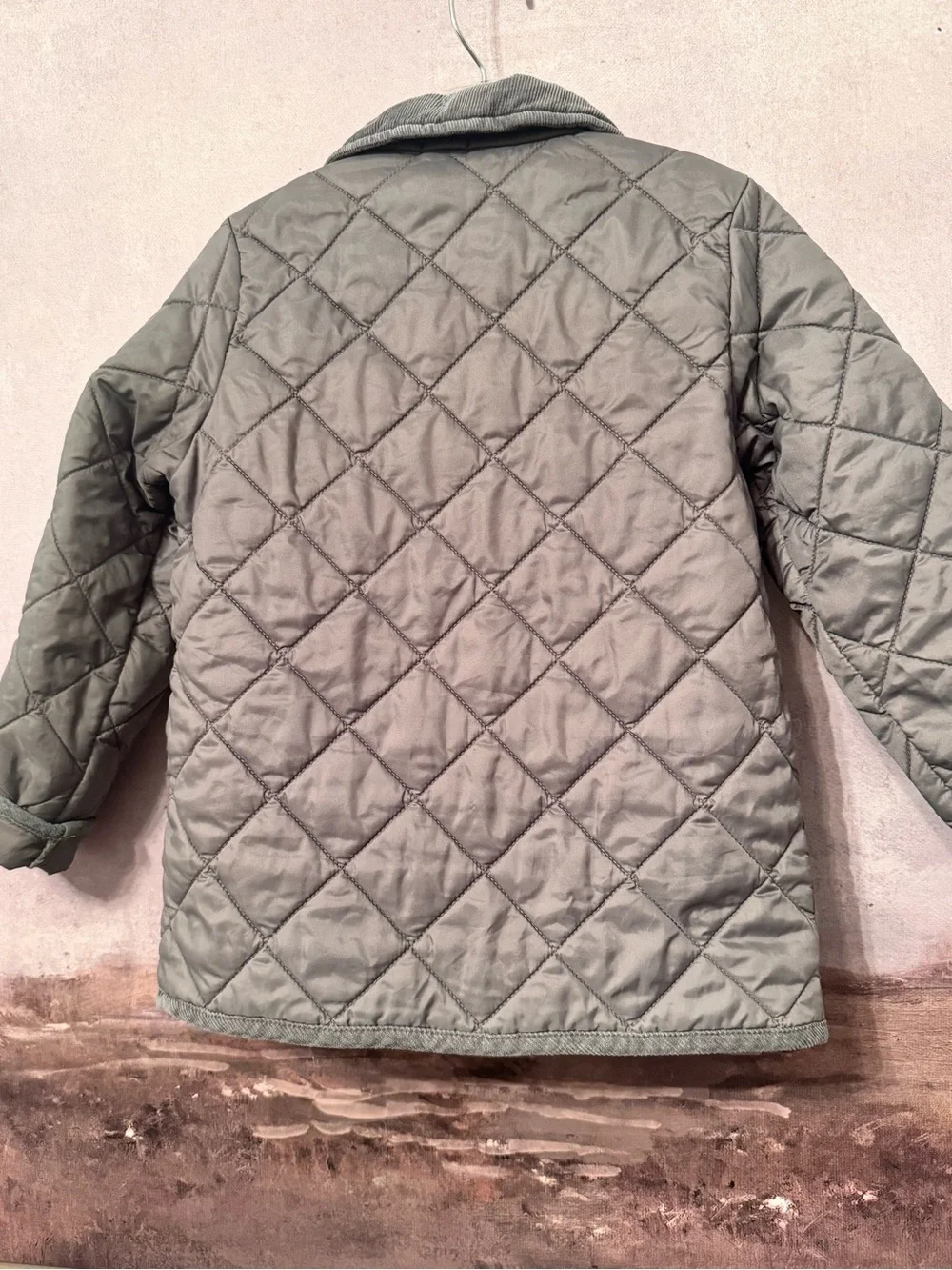 BENETTON Boys Quilted Jacket 4-5 Years /